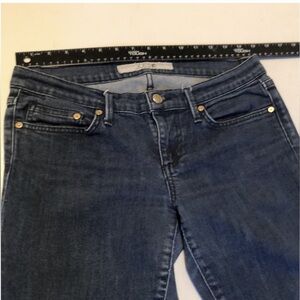 Joe’s Jeans size 28 blue jeans mid rise straight skinny with stretch